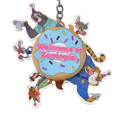可轉動Keychain  | 10TH Anniversary Collection from the Disney movie Zootopia