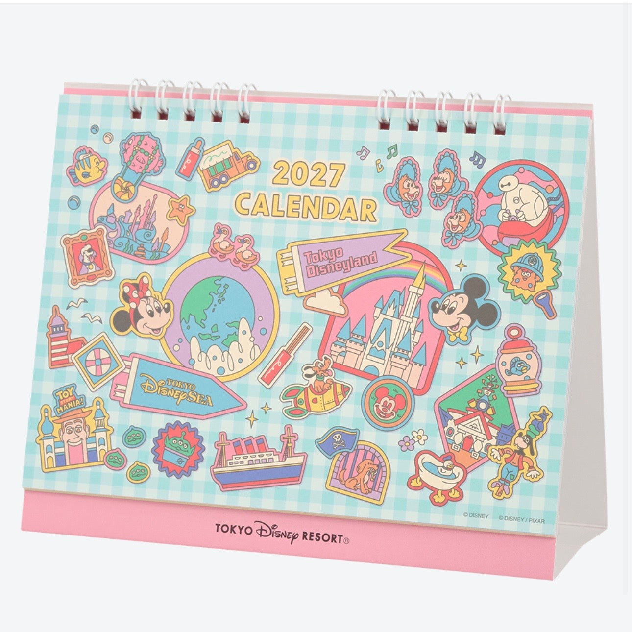 Disney Resort 園區坐枱月曆 Calendar 2027