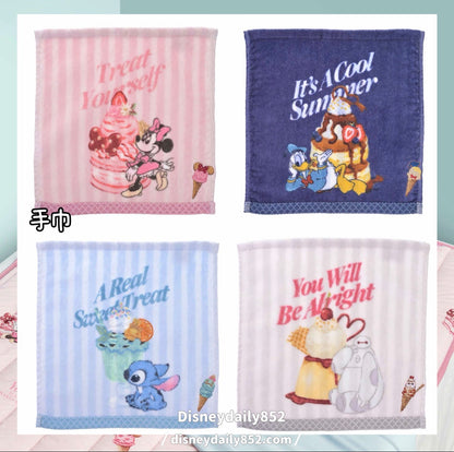 Minnie/ Donald/ Baymax/ Stitch 手巾｜Disney Cool Goods