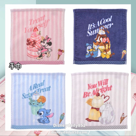 Minnie/ Donald/ Baymax/ Stitch 手巾｜Disney Cool Goods
