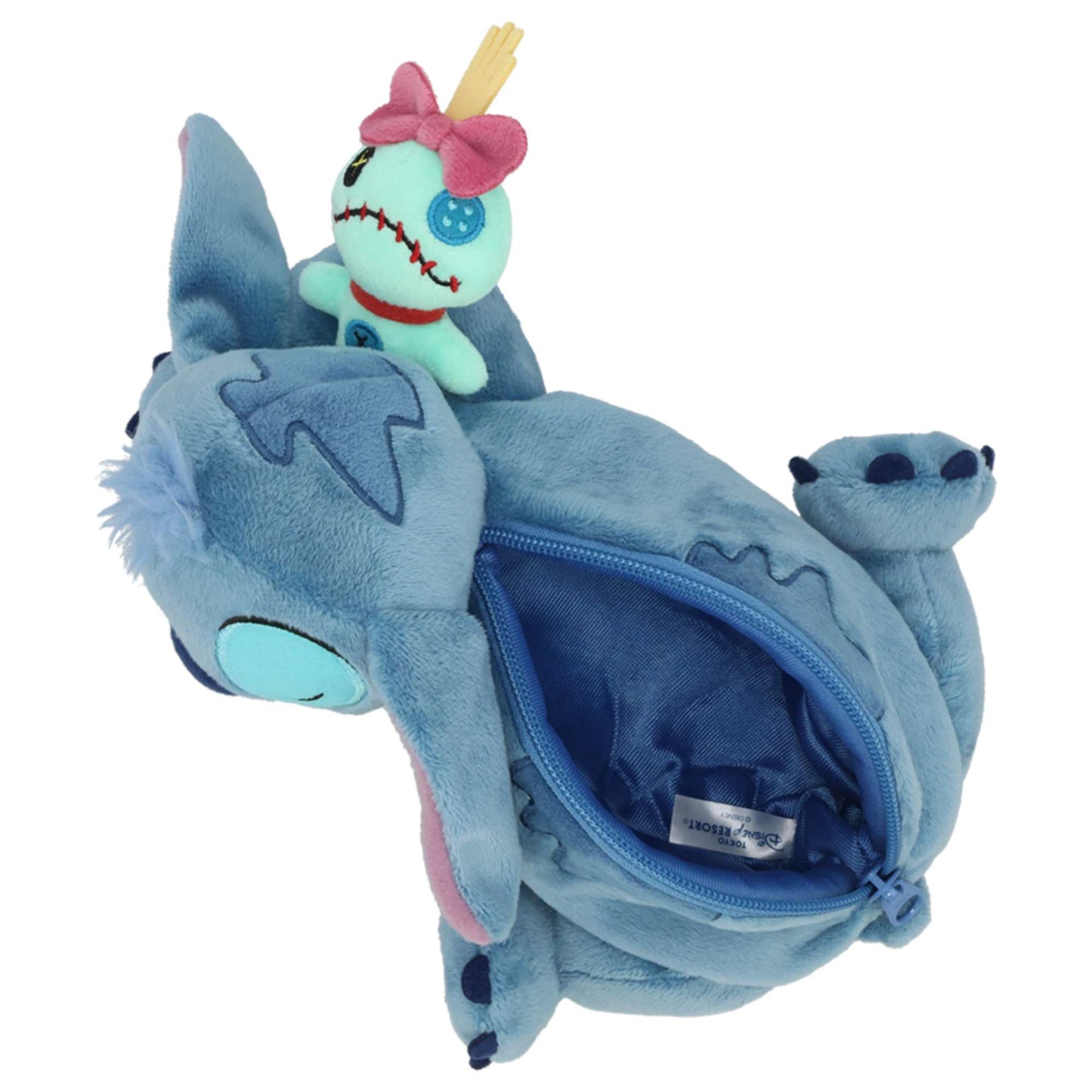 公仔Pouch/ 夾仔套裝 - DisneyLand 園區 Stitch