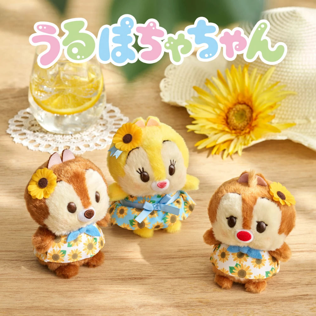 Chip/ Dale/ Clarice 向日葵豆豆眼公仔