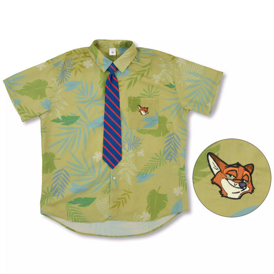 Nick 襯衫連Tie my favorite Disney foxes