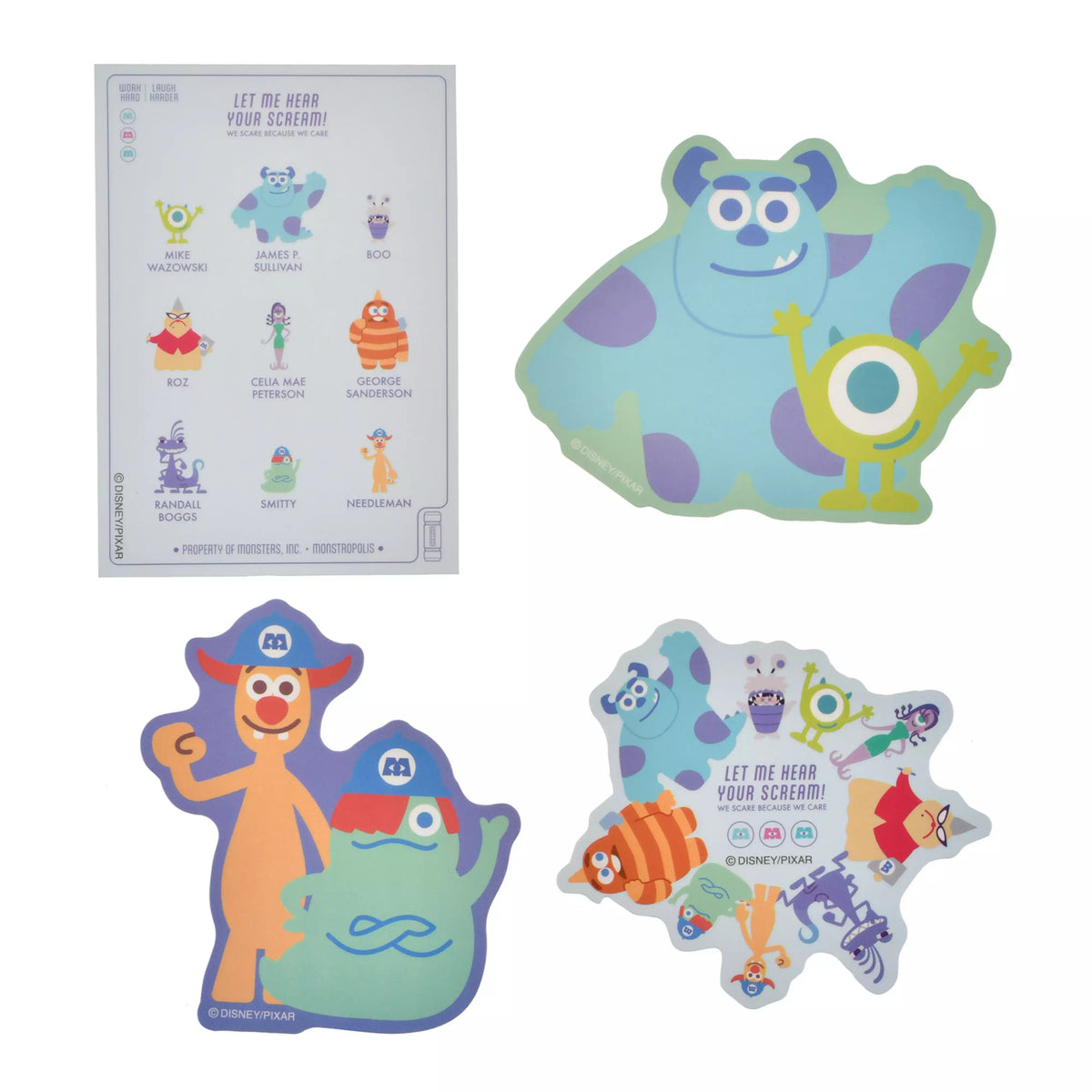 Sticker Set | MONSTERS INC. 25TH 怪獸公司