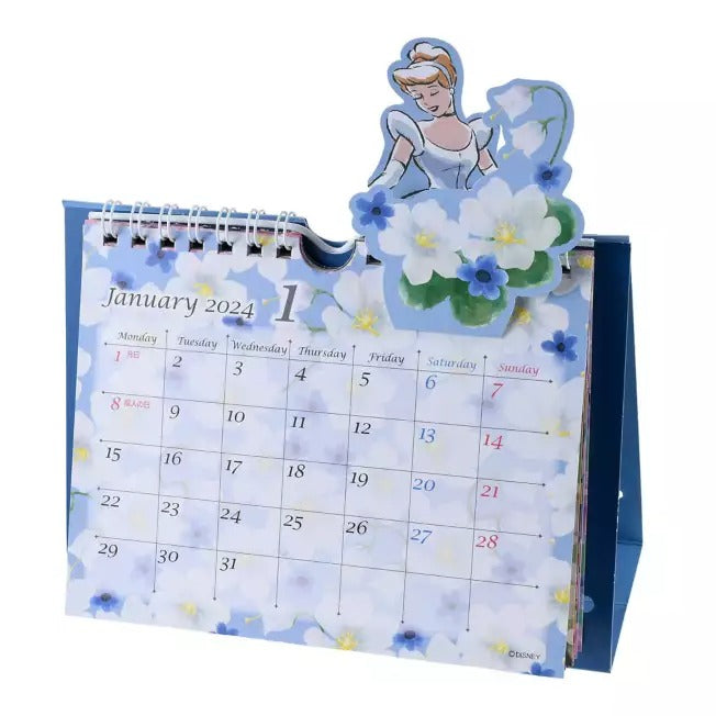 Princess 座枱月曆 *可掛牆 Calendar＆Organizer 2024