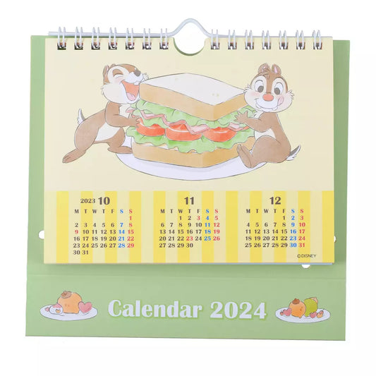 Chip & Dale 座枱月曆 *可掛牆 Calendar＆Organizer 2024