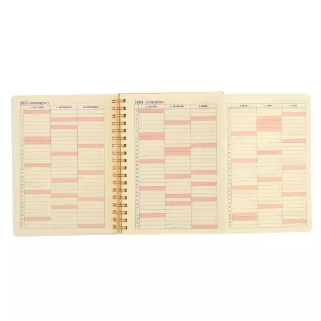 Donald duck Rollbahn B6 Schedule Book Calendar＆Organizer 2024