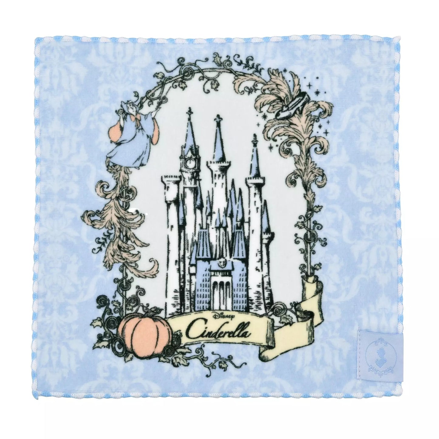 城堡手巾仔  Ariel/ Cinderella/ Bell/ Rapunzel Disney Gift