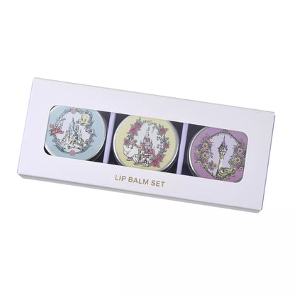 Ariel & Rapunzel & Belle Lip Balm set Disney Gift