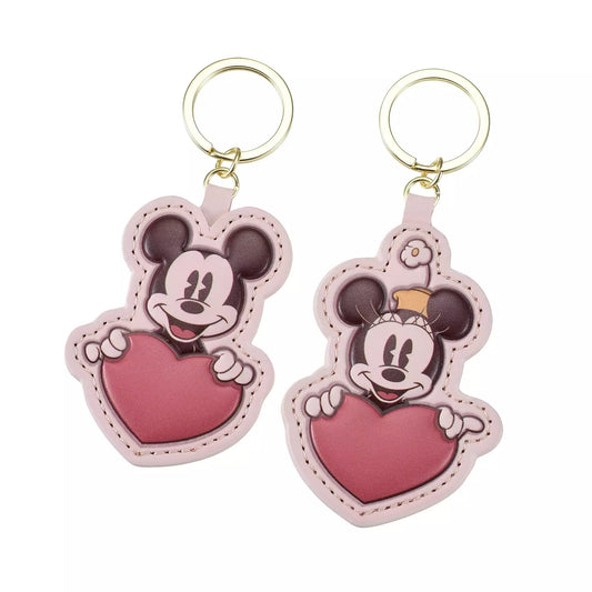 Mickey & Minnie Pair 匙扣 Leather