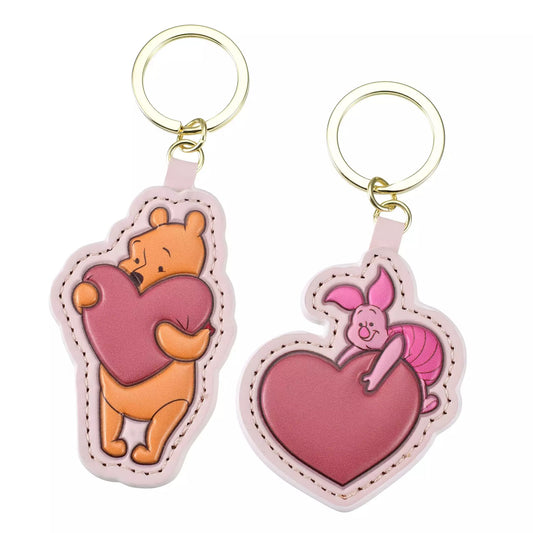 Pooh & Piglet Pair 匙扣 Leather