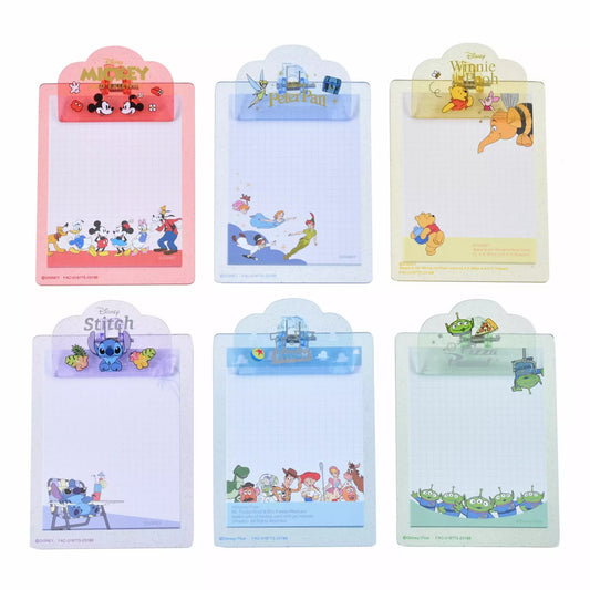 盲盒 Clipboard Memo Mickey/ Woody/ 三眼仔/ Stitch/ Pooh/ Tinker bell