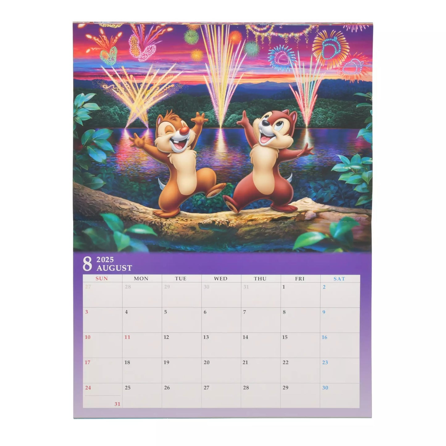 Mickey & Friends 掛牆月曆 Calendar＆Organizer 2025