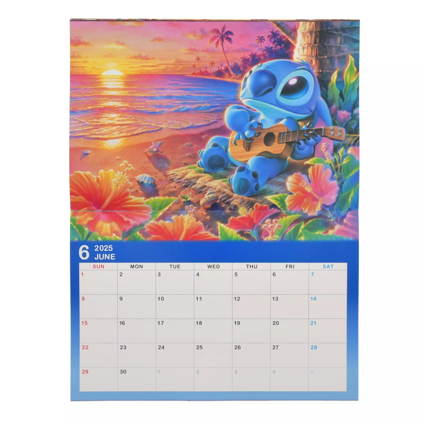 Disney 角色 掛牆月曆 Calendar＆Organizer 2025