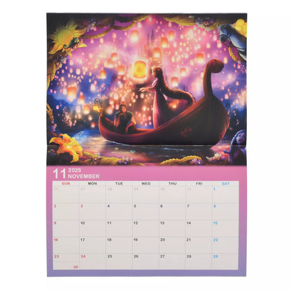 Disney 角色 掛牆月曆 Calendar＆Organizer 2025