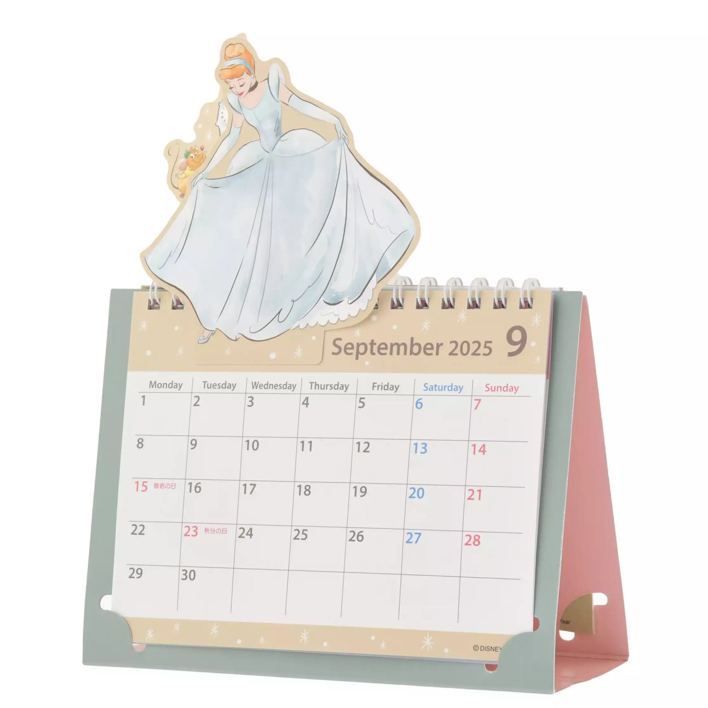 Disney Princess 公主 座台月曆 Calendar＆Organizer 2025