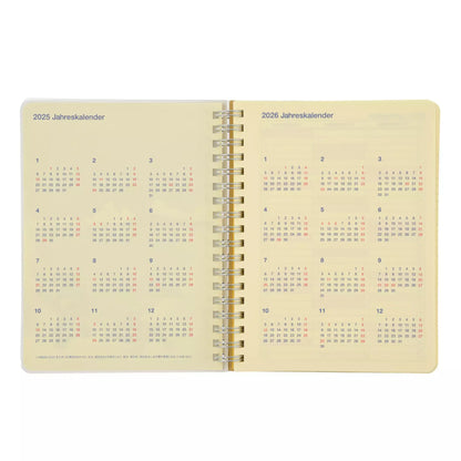 Stitch Rollbahn 手帳 Schedule Calendar＆Organizer 2025