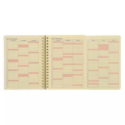 Stitch Rollbahn 手帳 Schedule Calendar＆Organizer 2025