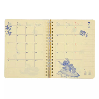 Stitch Rollbahn 手帳 Schedule Calendar＆Organizer 2025