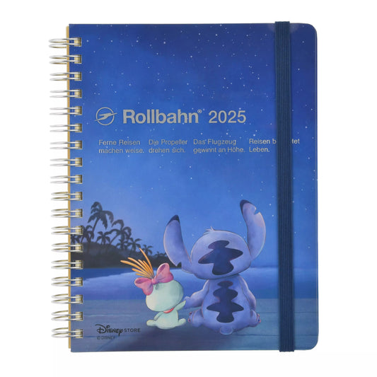 Stitch Rollbahn 手帳 Schedule Calendar＆Organizer 2025