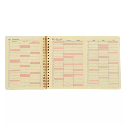 Donald Rollbahn 手帳 Schedule Calendar＆Organizer 2025