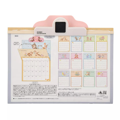 Chip & Dale 磁石夾掛牆月曆 Calendar＆Organizer 2025