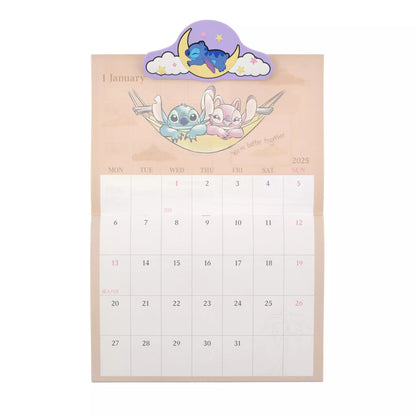 Stitch 磁石夾掛牆月曆 Calendar＆Organizer 2025