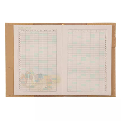 Pooh B6 Schedule Calendar＆Organizer 2025