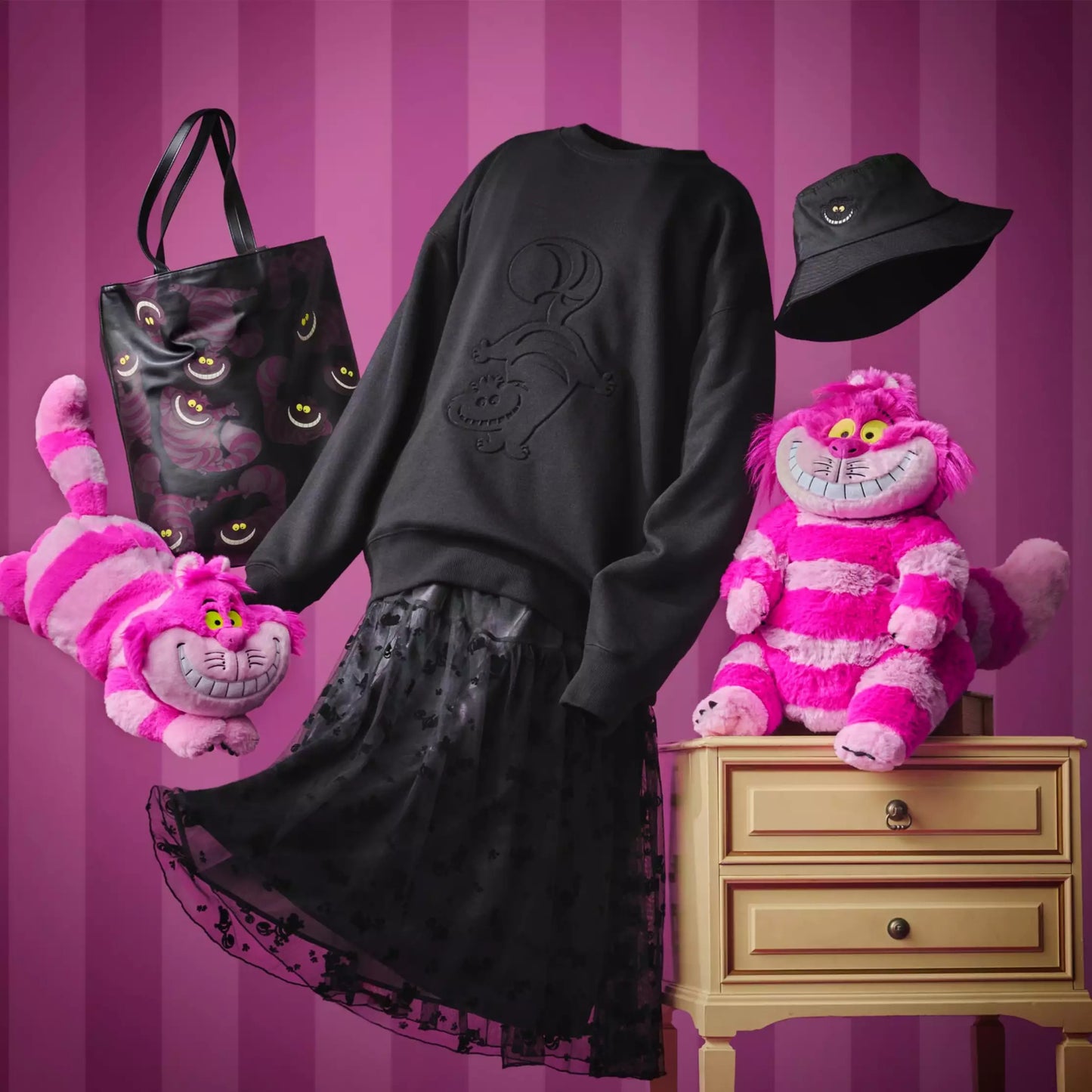 妙妙貓 夜光 Tote Bag CHESHIRE CAT 2024