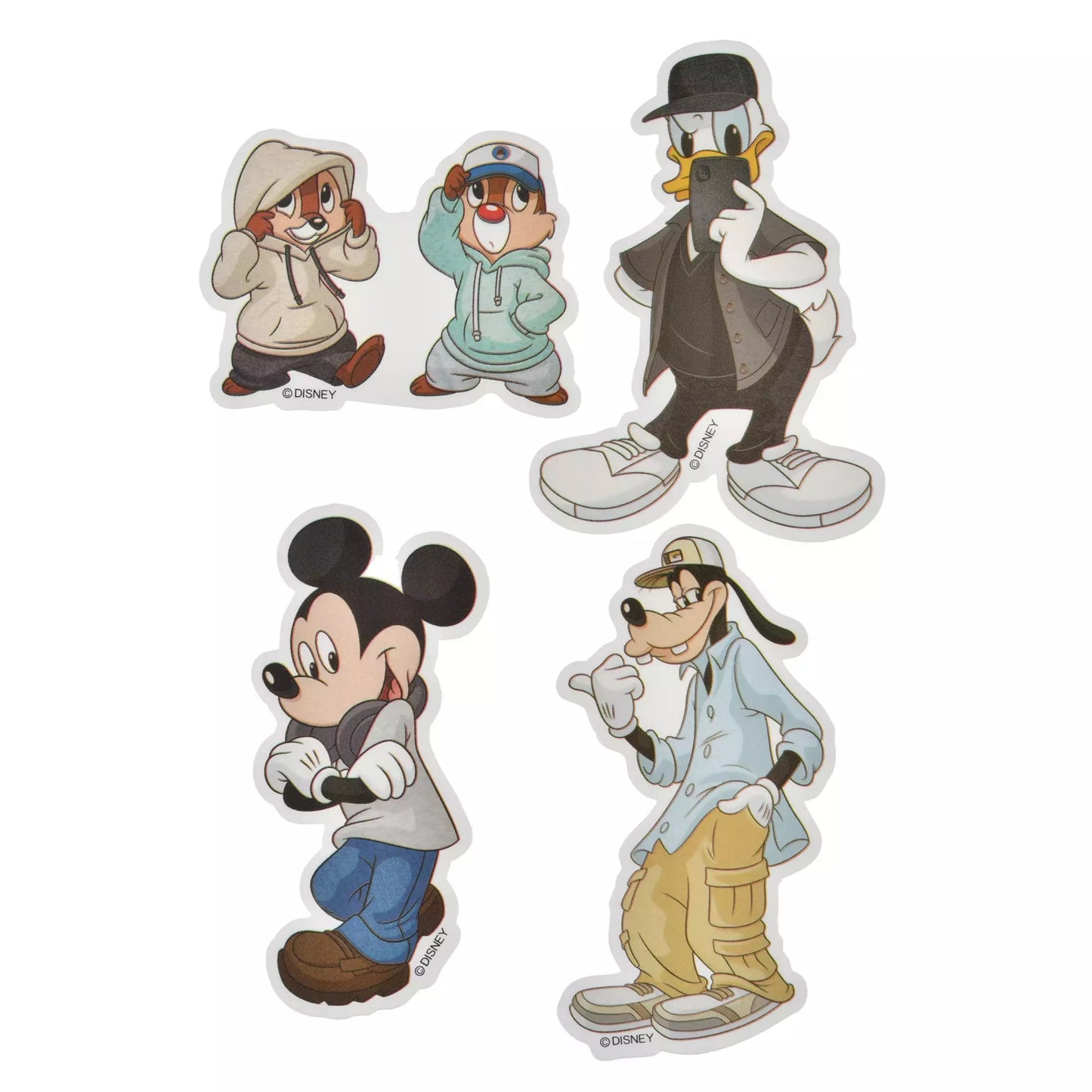 Stitch/ Mickey & Friends(便服) Sticker Set Sticker Collection