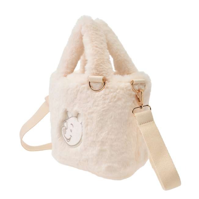 Pooh 毛毛手挽斜孭袋 2WAY Fur Tote