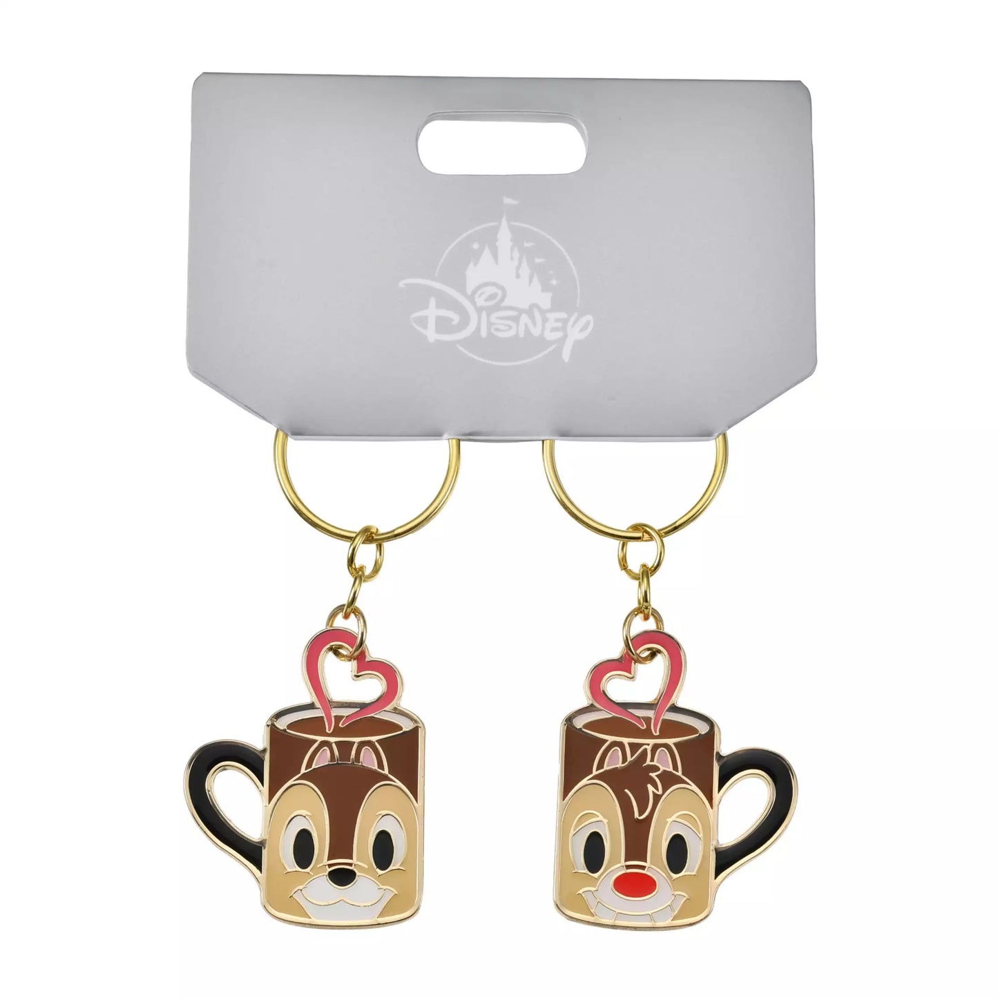 Pair 匙扣 (杯) Key chain Fes Mickey/ Donald/ Chip & Dale/ Stitch