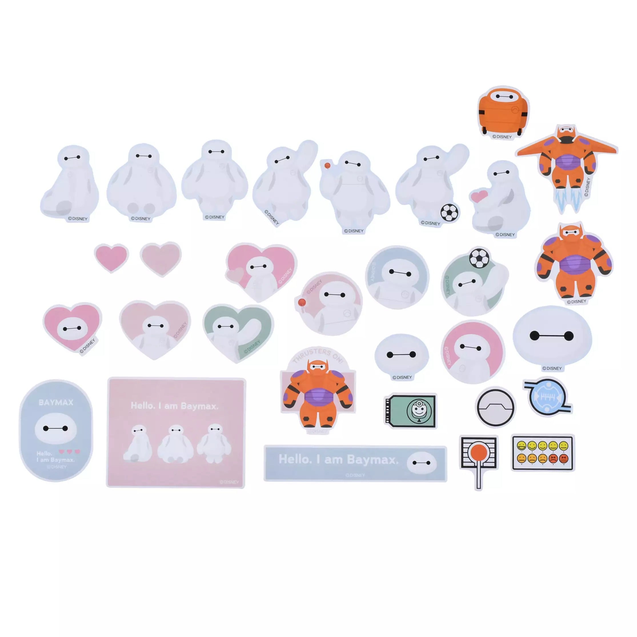 Baymax 貼紙連Pouch Sticker Collection – 木木木部屋