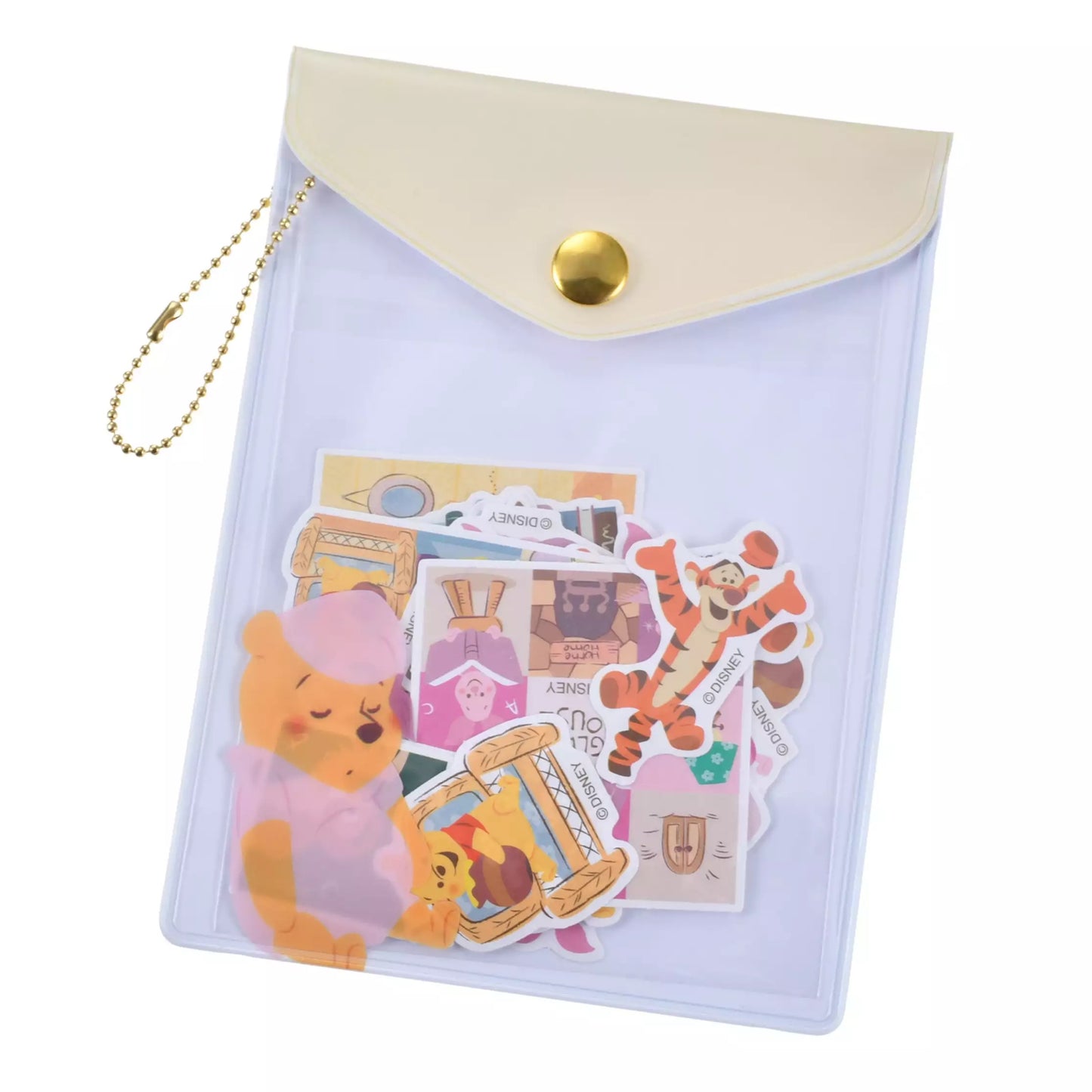 Pooh's House 貼紙連Pouch Sticker Collection