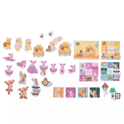 Pooh's House 貼紙連Pouch Sticker Collection