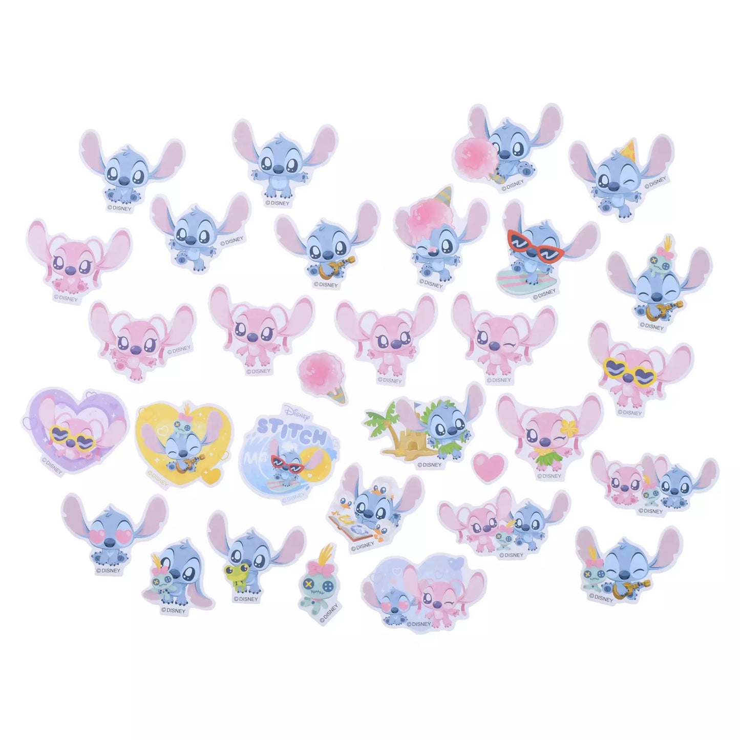 Stitch 貼紙連Pouch Sticker Collection