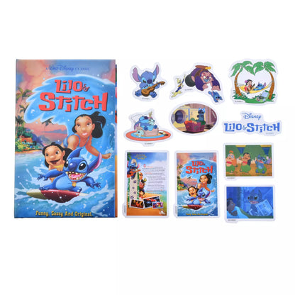 Stitch VHS Sticker Set Sticker Collection