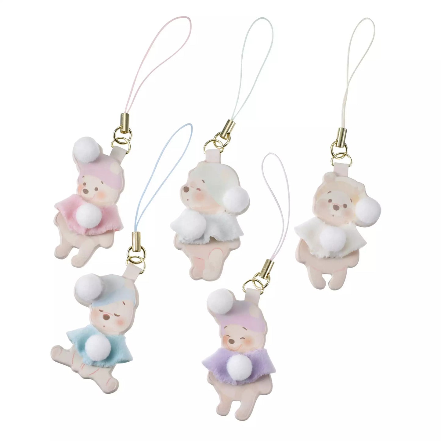 盲盒 Charm White Pooh 2024