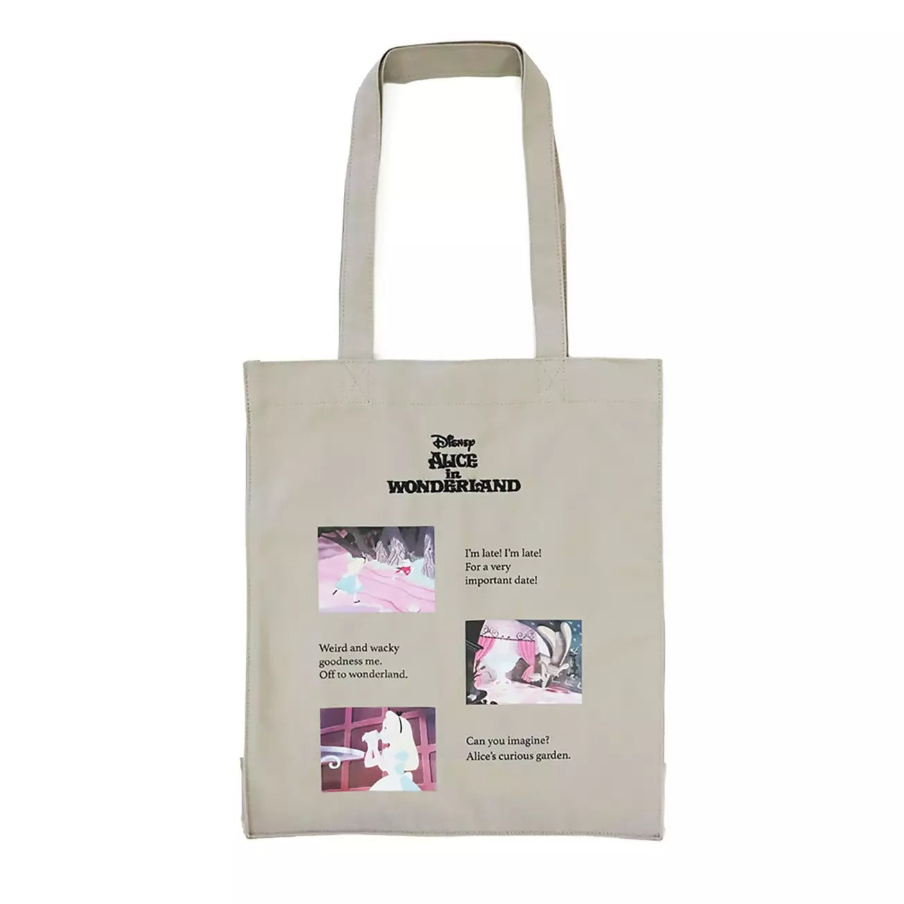 【ACCOMMODE】x Alice in Wonderland Tote Bag 灰色