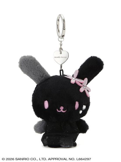 Kitty/ Kuromi/ Usahana/ Melody PINK X BLACK 公仔掛飾| SANRIO HOUSE
