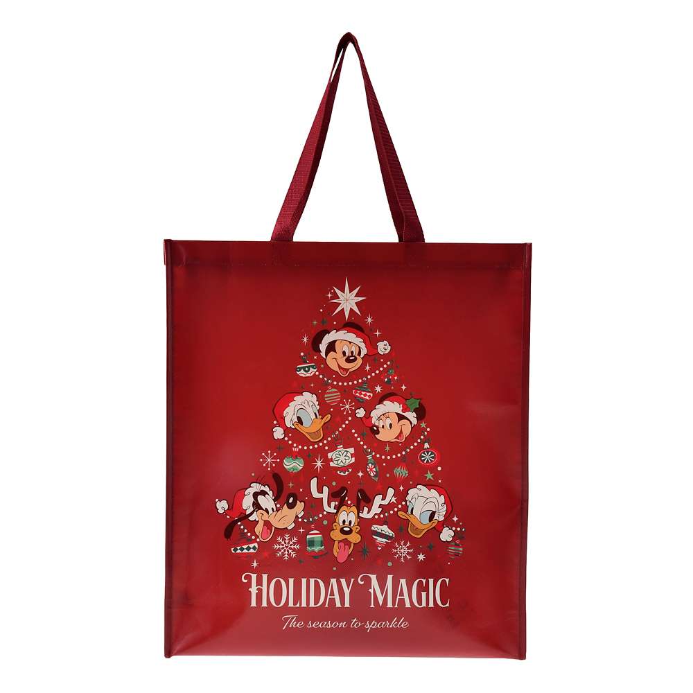 Mickey & Minnie 購物袋 (L) | Disney Store Christmas 2025