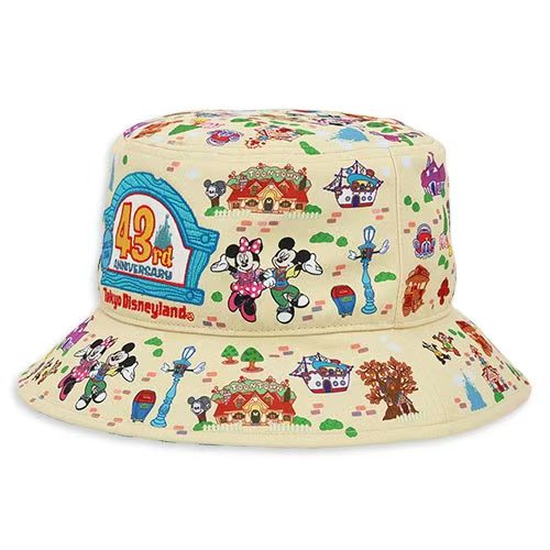 漁夫帽 - Disney 樂園 43 RD ANNIVERSARY