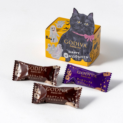 GODIVA x 萬聖節系列 貓貓朱古力/ 布甸狗｜Kuromi 掛飾+朱古力 30/9截單
