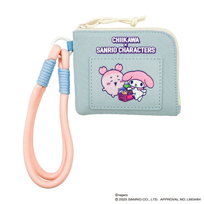 Chiikawa x Sanrio 系列 小可愛 Supermarket Compact Wallet