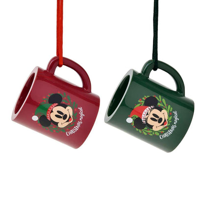 Disney Store Christmas 2024 Mickey & Minnie Ornament Set