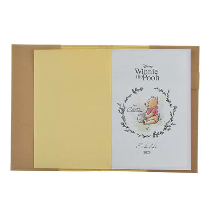 Pooh 皮套B6 Schedule Book CALENDARS ＆ ORGANIZERS 2026