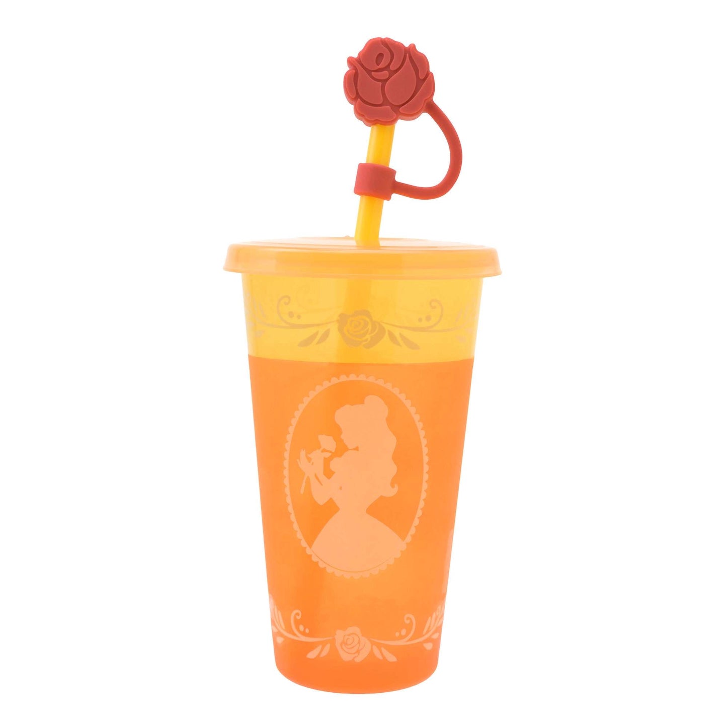 Belle/ Ariel/ Cinderella 變色飲筒水樽連杯蓋 - Drinkware