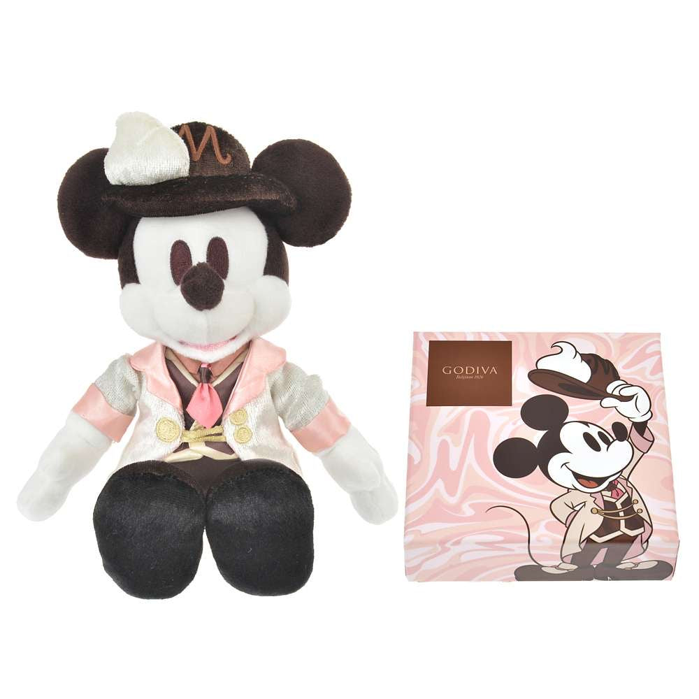 DISNEY VALENTINE  GODIVA Mickey 公仔連朱古力禮盒