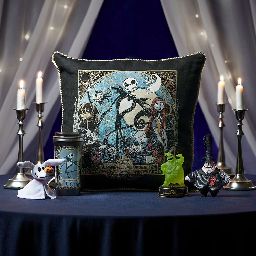 刺繡 Cushion｜TIM BURTON'S THE NIGHTMARE BEFORE CHRISTMAS