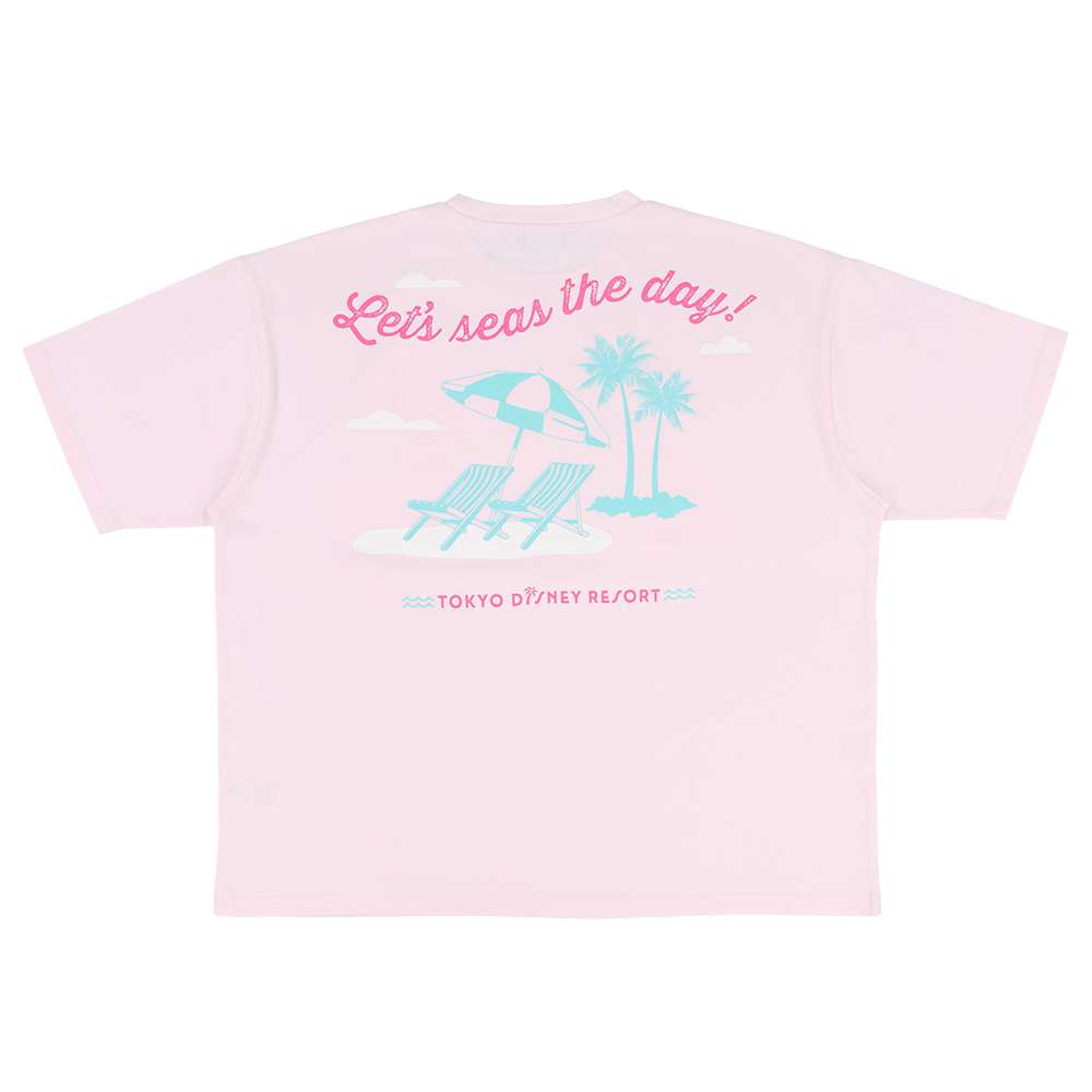 粉紅Tee/ 大頭斜孭袋/ 水樽扣匙扣/ 手帶 SUNNY SUNNY SUMMER